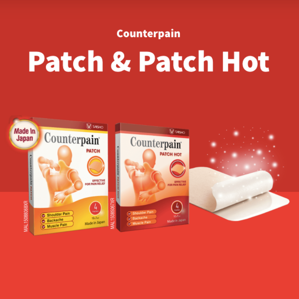 Pain Relief Patch And Patch Hot Counterpain Malaysia